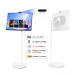 32 Inch 128GB Smart Portable TV Android OS 1080P 13MP Camera Remote Control Control Home Office Entertainment Portable Smart Tv