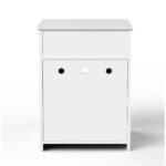 Wooden Pet House Cat Litter Box Enclosure With Drawer Side Table Cat Home Nightstand - Image 3