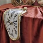 DALI Table Clock Melting Clock Wall Clock Table Decoration Holiday Christmas Gifts - Image 8