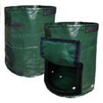 10 Gallon -6 Pack Potato Grow Bags, Heavy Duty PE Fabric Pots With Flap And Handles, Green Planter Bags For Potato Vegetables Outdoor Garden, For All Plants Growing - Image 10