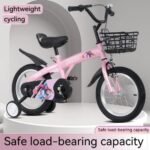 FKZNPJ 16 Inch Sporty Kids Bike With Training Wheels And Stand Adjustable Saddle Suitable For Boys And Girls Aged 4-8 Years Tall Height 41-53 Inches Available In A Variety Of Colors - Image 6