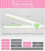 Mini Portable Hair Iron Hair Straightener Curler Professional Hair Irons Ceramic - Image 4