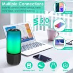 Wireless Portable Speaker Loud Stereo Speaker With Color Changing Light Radio Party TWS Speaker For Home Outdoor Travelling - Image 4