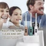 Toothpaste Holder Bathroom Counter Organizer For Electric Toothbrushes For Home Hotel - Image 3
