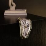 DALI Table Clock Melting Clock Wall Clock Table Decoration Holiday Christmas Gifts - Image 2