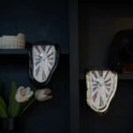 DALI Table Clock Melting Clock Wall Clock Table Decoration Holiday Christmas Gifts - Image 9