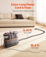 Portable Carpet Cleaner Machine Dual-Water Tank 11.5Kpa Upholstery Cleaner - Image 5