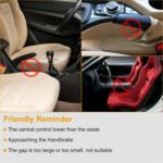 1Pc Car Seam Cup Holder Seat Gap Wedge Drink Storage Organizer Console Side Pocket Mount Stand For Pen Phone Bottle Sunglasses - Image 7