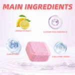Jakehoe Toilet Effervescent Tablets Toilet Cleaner Cleaning Odor Yellow Stains Dirt Urine Stains Toilet Cleaning Tablets - Image 3