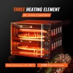 Commercial Countertop Pizza Oven Electric Pizza Oven For 16' Pizza Indoor - Image 2
