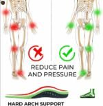 Orthotic Shoe Insoles Inserts Flat Feet High Arch Support For Plantar Fasciitis - Image 5