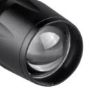 2Pcs Mini Zoomable LED Flashlight USB RechargeableCamping Hiking Flashlight Work light - Image 9