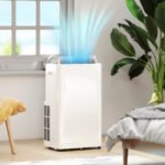 12000 BTU Portable Air Conditioner with Remote Control, Free Standing AC Unit with Built-in Cool, Dehumidifier, Fan Modes for Room Up to 550 Sq.Ft., 24 Hour Timer, Window Installation Kit - Image 7