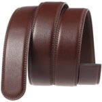 Men Belt Leather Belt For Men With Anti-Scratch Buckle Control Design For Formal Work Or Casual - Image 2