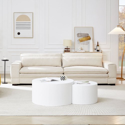 b3f9f069-8711-4fd0-9a2e-d272204c42fe.jpg Medieval Sofa Sofa Modern Fabric Sofa For Living Room, Bedroom, Apartment, Home Office Beige - Image 1