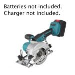 Battery Hand Circular Saw 125mm, Compatible With Makita 18V Cordless Brushless Saw DE - Image 2
