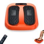 Multifunctional Foot Massager, Vibration Heating Electric Foot Circulation Stimulator, Foot, Leg, And Calf Relaxation Massage Device, Home Use With Remote Control Foot Massager. - Image 3