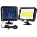 Solar Powered Wall Lights Outdoor Motion Sensor Lamp IP65 Waterproof Dusk To Dawn Sensor Light For Front Door Deck
