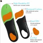 Orthotic Shoe Insoles Inserts Flat Feet High Arch Support For Plantar Fasciitis - Image 4