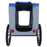 Large Folding Bike Trailer For Dogs  120LB Capacity All-Terrain Pet Carrier, Durable Steel Frame For Cycling, Jogging, Camping  Outdoor Adventures - Image 6