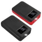 1Pc 1W MAh Portable Power Bank External Battery Pack Charger Dual USB Charge Interface With LCD Display Flashlight Type C Micro USB Lightning Input - Image 9