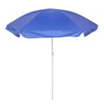 Double Folding Picnic Chairs w/Umbrella Mini Table Beverage Holder Carrying Bag for Beach Patio Pool Park Outdoor Portable Camping Chair (Blue) - Image 4