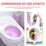 Jakehoe Toilet Effervescent Tablets Toilet Cleaner Cleaning Odor Yellow Stains Dirt Urine Stains Toilet Cleaning Tablets - Image 6