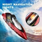 4DRC S5 Fast RC Boat For Pools And Lakes, 2.4 GHz 20- MPH Racing Boats For Kids - Image 5
