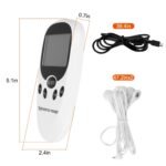 1Pc Electric Muscle Stimulator Dual Channels With 8 Electrode Pads Pulse Massager Pain Relief Therapy Tens Device - Image 5