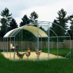 26x9x6Large Metal Chicken Coop,Walk-in Poultry Cage,Chicken Run With Waterproof Cover,Outdoor Backyard Farm,Chicken Rabbits Duck Run Pen,Easy To Assemble And Clean - Image 10