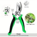 Garden Tools Set, 8 Piece Gardening Tools Set With Non Slip Ergonomic Handle, Heavy Duty Garden Tool Set With Storage Bag, Gardening Kit For Women, Garden Hand Tools Gift For Women And Men - Image 6