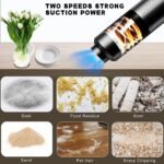 Brushless Car Vacuum Cleaner, 15000Pa, Cordless, 2 Speeds, Type-C Fast Charging, Handheld Car Home Portable Handheld Vacuum Cleaner - Image 4