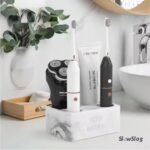 Toothpaste Holder Bathroom Counter Organizer For Electric Toothbrushes For Home Hotel - Image 5