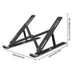 LAPTOP STAND PORTABLE ADJUSTABLE TABLET HOLDER DESK RISER FOR NOTEBOOK BOOK - Image 4