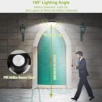 Solar Powered Wall Lights Outdoor Motion Sensor Lamp IP65 Waterproof Dusk To Dawn Sensor Light For Front Door Deck - Image 3