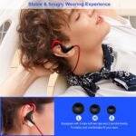 Wireless Headsets V4.1 Sport In Ear Stereo Headphones Sweatproof Noise Canceling Earphones Back Headphone With Mic Handsfree For Running Hiking Travel - Image 5
