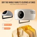 Portable Clothes Dryer, Clothes Dryer With Dryer Bag, PTC Heating - Image 9