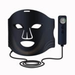7 Color Cordless LED Face Mask For Wrinkle & Acne Reducing - Black