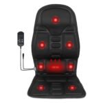 1Pc Back Massager Cushion Electric Massage Car Seat Cushion Chair Pad With Heating Function 8 Vibration Modes 3 Intensity Levels Fedex Shipping - Image 3