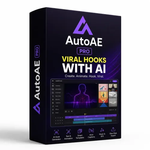AutoAE: AI Motion Graphic Designer for Viral Videos