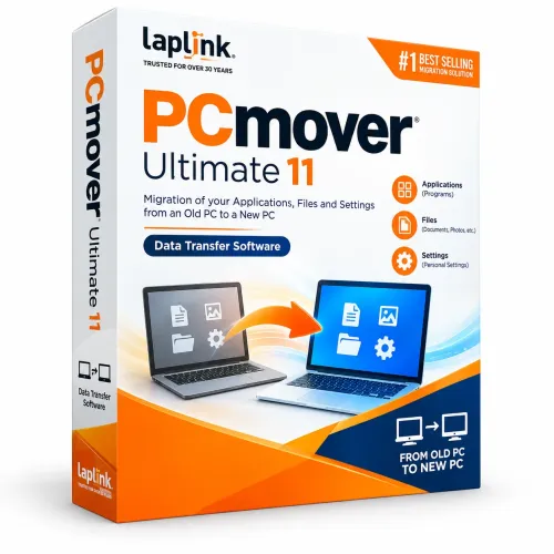 PCmover Ultimate 11:Transfer Apps and Files to a New PC